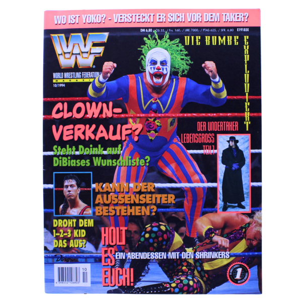 WWF Magazin Nr. 10 (1994) – Dino Verlag | Jerry Lawler Interview | Vintage Wrestling bei Hoppla-Stuff